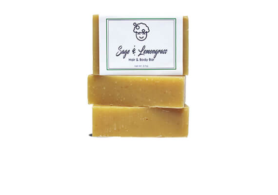 Sage & Lemongrass Hair & Body Bar