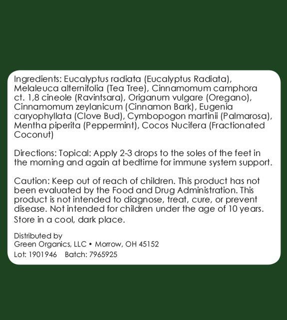 Adult Wellness Back Label