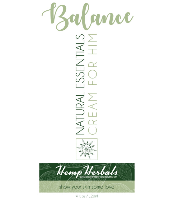 Balance Him Front Label