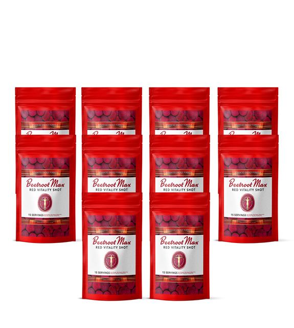Beetroot Max 7-Day Trial Size 10 Pack Bundle