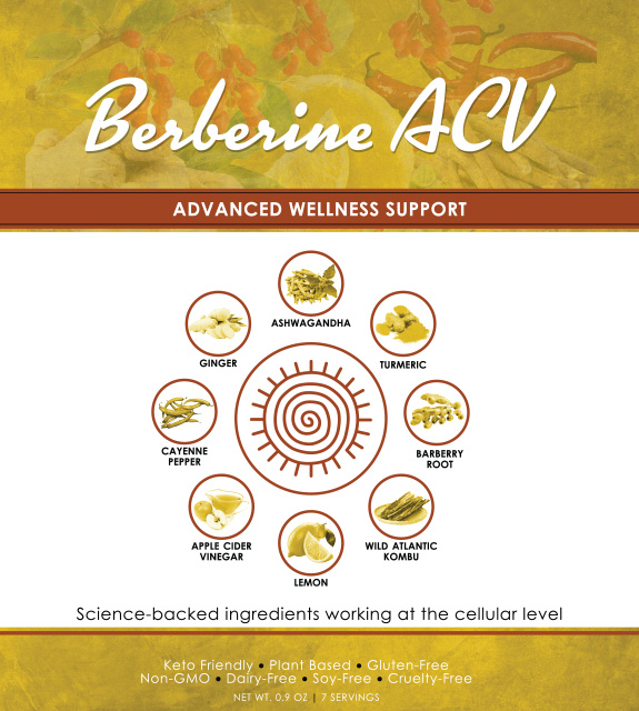 Berberine ACV 7-Day Trial Front Label