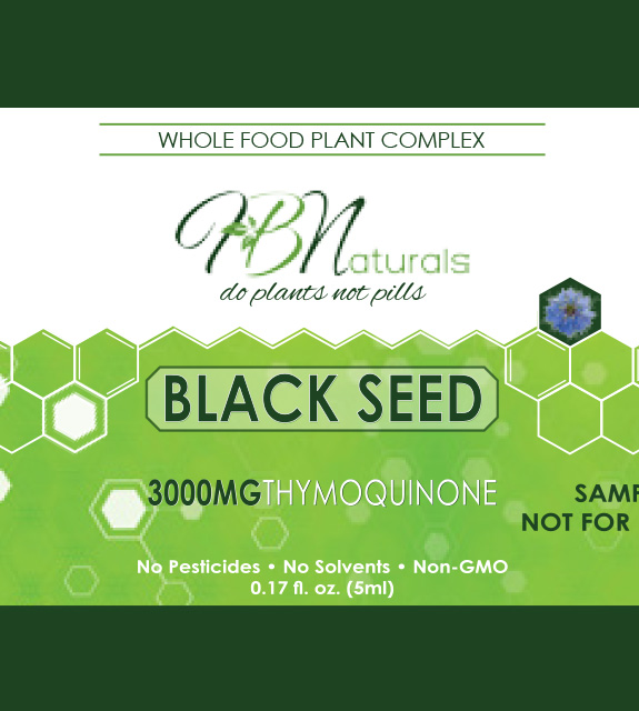 Black Seed 7-Day Trial Front Label