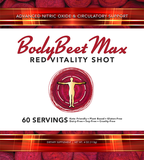 BodyBeet Max Front Label