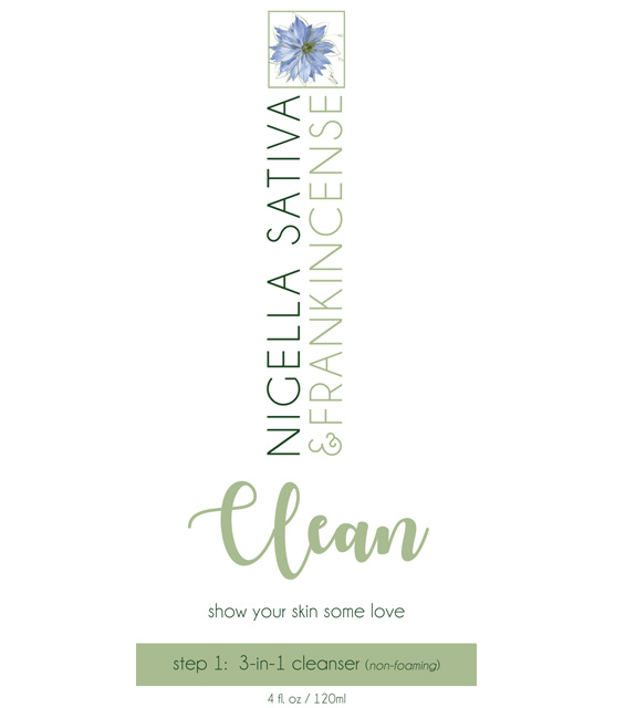 Clean 3-In-1 Cleanser Front Label