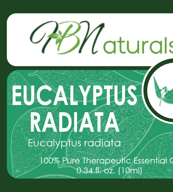 Eucalyptus Radiata Front Label