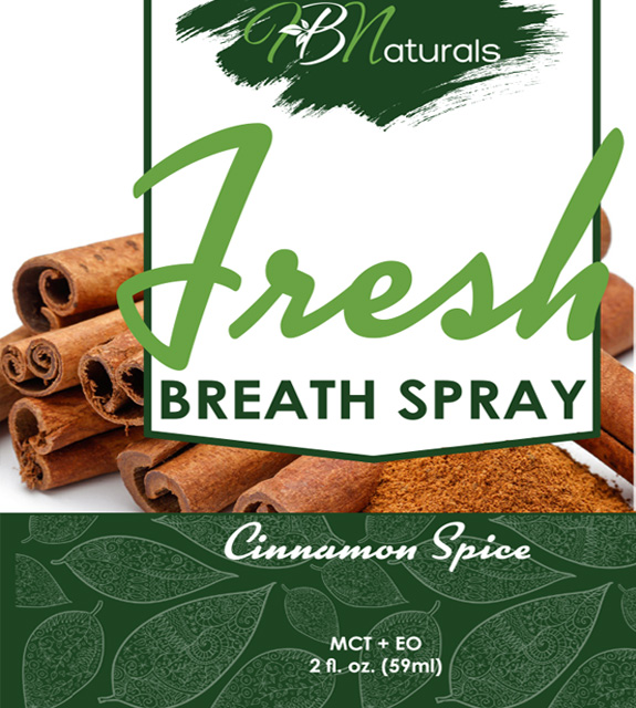 Fresh Breath Spray Front Label