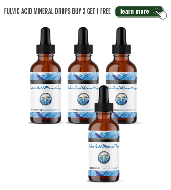 Fulvic Acid Mineral Drops Buy 3 Get 1 Free