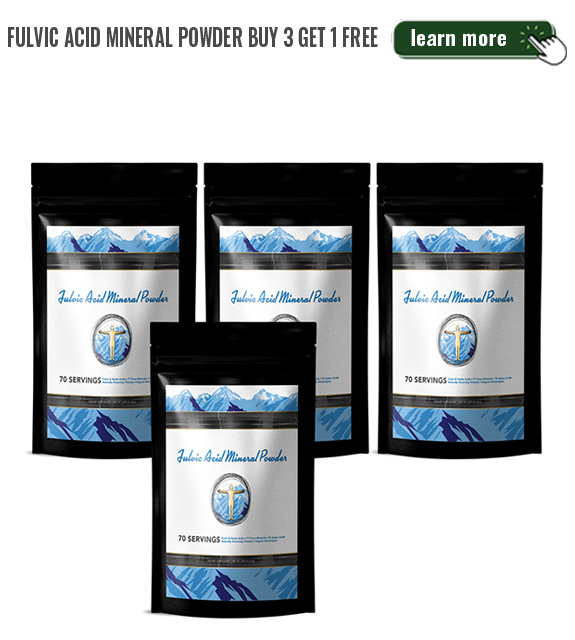Fulvic Acid Mineral Powder Buy 3 Get 1 Free