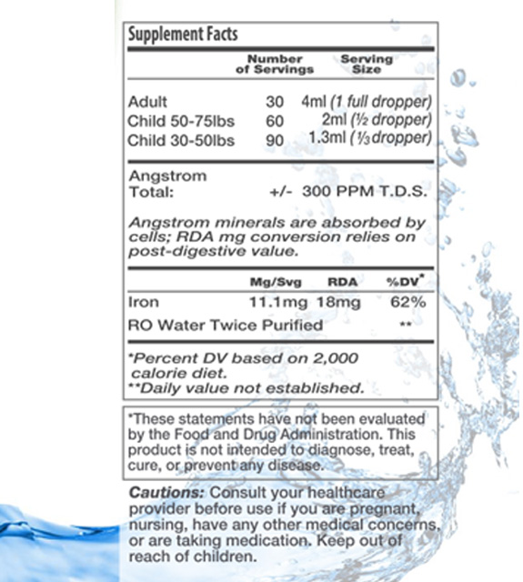 Iron beStrong Back Label