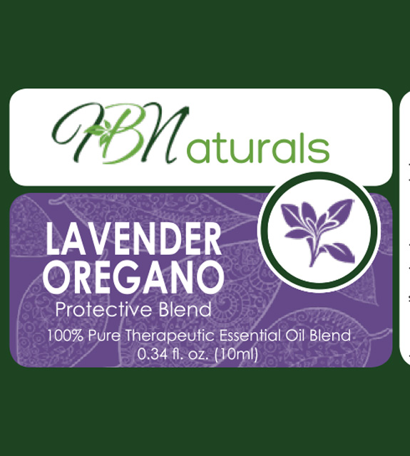 Lavender Oregano Front Label