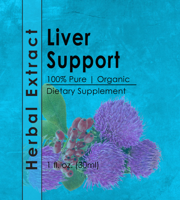 Liver Support Front Label