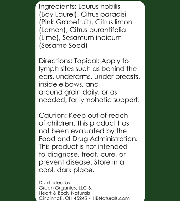 L-Stimulate Back Label