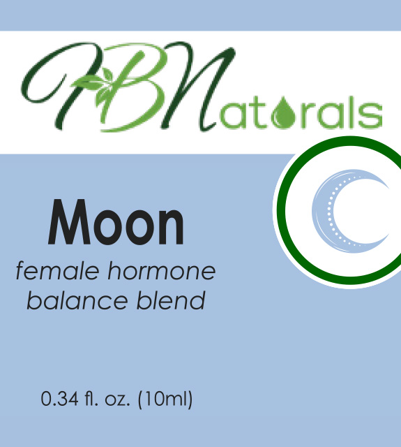 Moon Essential Oil Blend Front Label