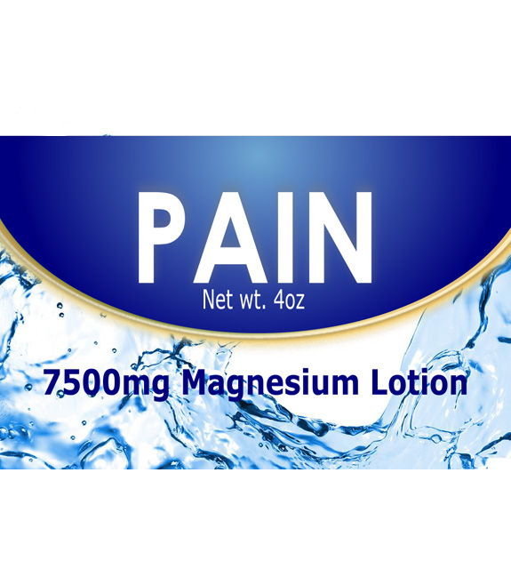 Pain Magnesium Lotion Front Label