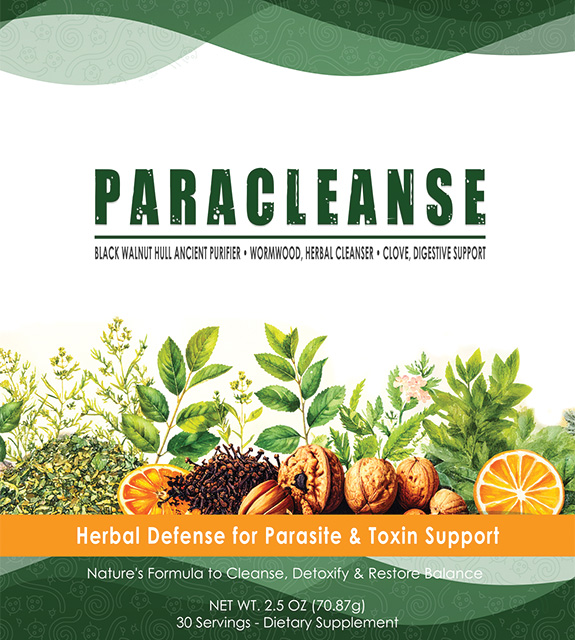 ParaCleanse Front Label