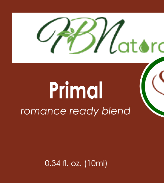 Primal Essential Oil Blend Front Label