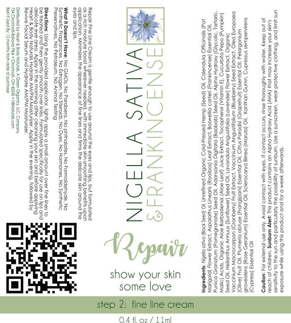 Repair Fine Line Cream Front Label