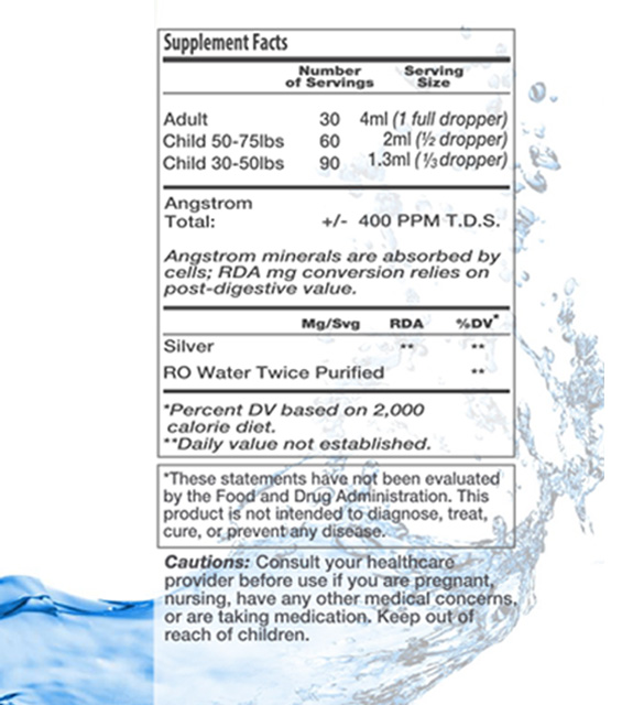 Silver beSafe Back Label