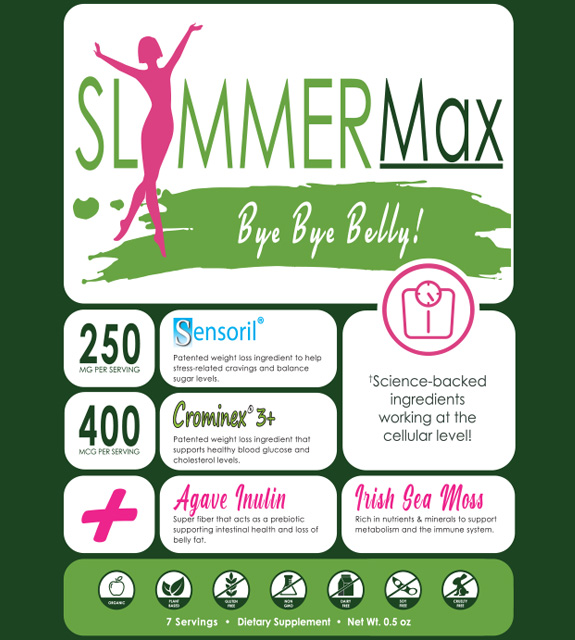 Slimmer Max 7-Day Trial Front Label