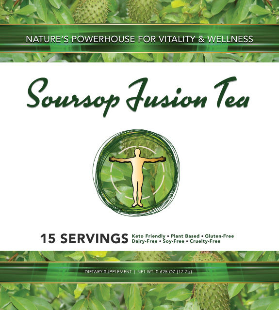 Soursop Fusion Tea 7-Day Trial Front Label
