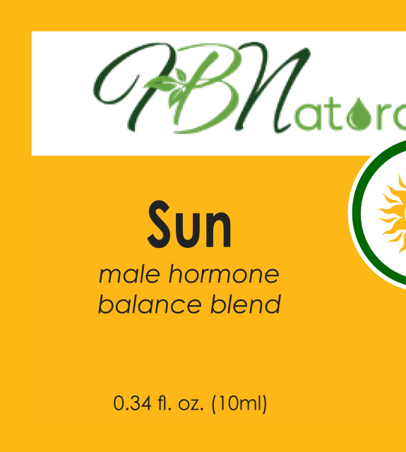 Sun Essential Oil Blend Front Label