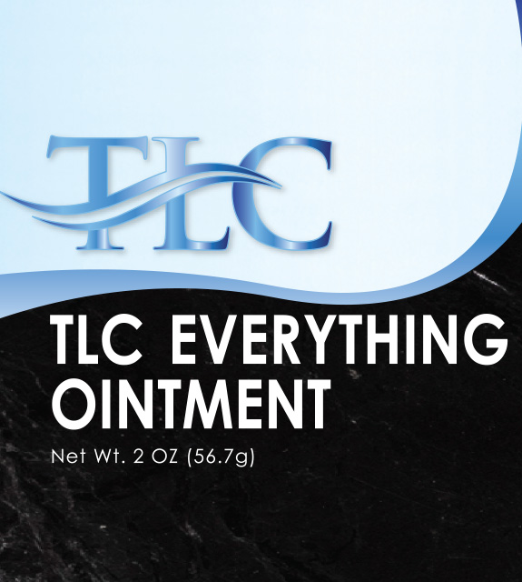 TLC Everything Ointment Front Label