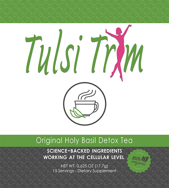 Tulsi Trim Tea 7-Day Trial Front Label