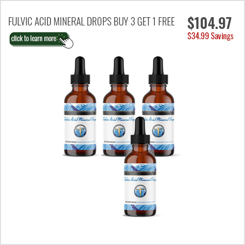 Fulvic Mineral Drops Buy 3 Get 1 Free