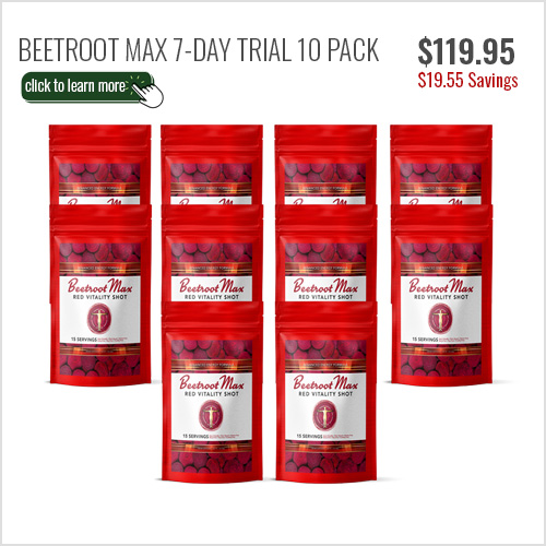 Beetroot Max 7-Day Trial 10 Pack