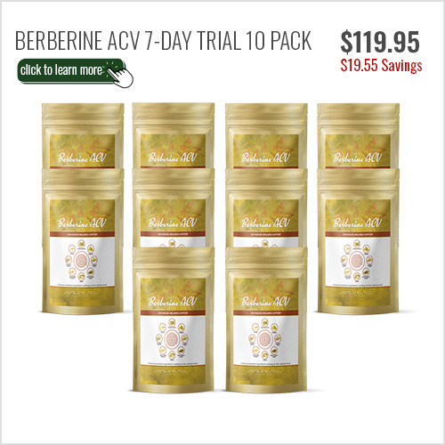 Berberine ACV 7-Day Trial 10 Pack